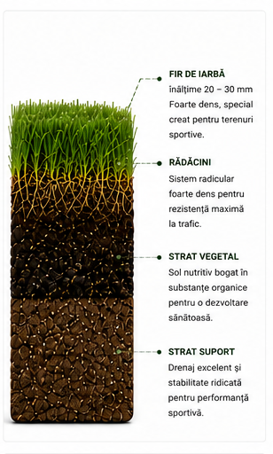 Rulou natural și strat de prindere